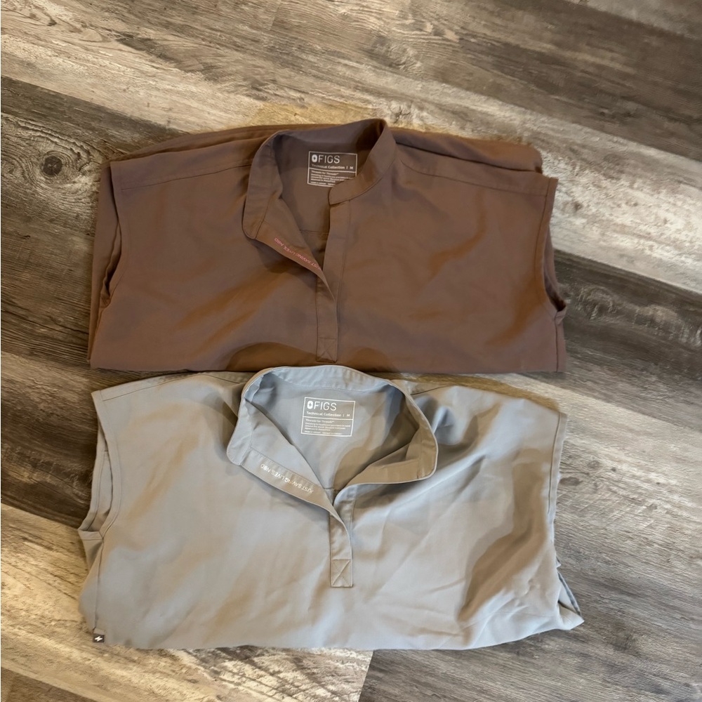 Figs Rafaela tops (Gray only)